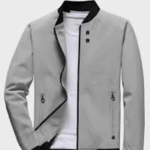 NFINITY Gray and Black Men's Jacket